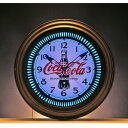 【取寄品】 コカ・コーラ ブランド ネオンクロックBottle 【 インテリアクロック 置時計 インテリア雑貨 おしゃれ 置き時計 】