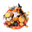 【取寄品】 DXパンプキンアレンジ(大) 【 装飾品 オーナメント オブジェ 雑貨 ハロウィン 置物 インテリア デコレーション 飾り 】