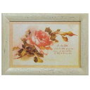 【取寄品】 フラワー額絵 91478 【 アート 絵画 インテリア雑貨 】