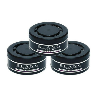 [2点セット] カーメイト ブラング ソリッド プレミアムホワイトムスク 3個入 G1831T 【 手入れ・洗車・ケミカル 芳香剤 】