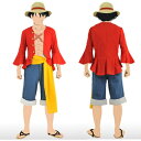 【取寄品】 コスプレ 仮装 モンキー・D・ルフィ 新世界ver メンズM 【 ハロウィン キャラクター 男性用 大人用 パーティーグッズ 余興 ワンピース ON...