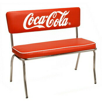 【取寄品】 コカ・コーラ ブランド ベンチシート Coke Bench Seat 【 食卓 インテリア雑貨 リビングチェア コカコーラ おしゃれ 椅子 チェアー ダイニングチェア イス 腰掛 リビング家具 いす 金属製 】