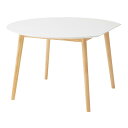 【取寄品】【直送品】 変形 ラウンドテーブル TAP-003WH 【 食卓テーブル リビング家具 インテリア雑貨 ダイニングテーブル カフェテーブル リビングテ...