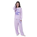 【取寄品】 SAZAC(サザック) クロミプリントスウェットセットアップ ライラック 男女兼用M 【 ファッション 冬用 大人用 上下セット キャラクター 男性...