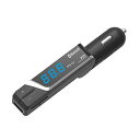 カシムラ Bluetooth FMトランスミッター フルバンド USBポート 2.4A KD-193 【 車載グッズ 内装用品 カー用品 音楽 カーオーディオ カーアクセサリー 】