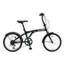 【取寄品】【直送品】 フィールドチャンプ 20インチ6段折畳み自転車BL 【 コンパクト 軽量 折りたたみ自転車 】