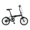 【取寄品】【直送品】 シボレー 16インチ折畳み自転車BK (BAA仕様) 【 軽量 コンパクト 折りたたみ自転車 】
