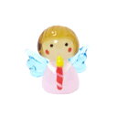 キャンドルエンゼル 【 雑貨 置物 デコレーション ガラス製 クリスマスパーティー オブジェ パーティーグッズ 装飾 クリスマス飾り 】