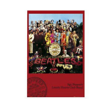 【取寄品】 The Beatles Sgt Pepper ポスター 【 アーティスト 有名人 著名人 インテリア雑貨 】