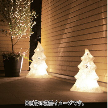 【取寄品】 スターツリー L ホワイト 【 クリスマスパーティー 家電 ランプシェード オブジェ 照 ...