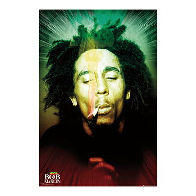 Bob Marley Smoking Portriat ポスター 【 著名人 有名人 インテリア雑貨 アーティスト 】