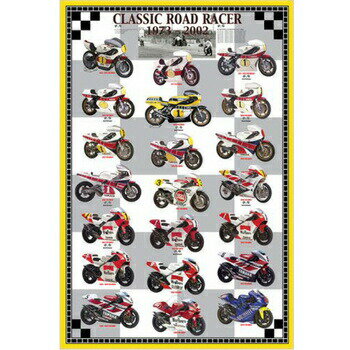 【取寄品】 Classic Road Racer 1973-2002 (ポスター) 【 インテリア雑貨 】