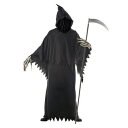 コスプレ 仮装 GRIM REAPER DELUXE / ADULT 【 コスプレ 衣装 ハロウィン 仮装 コスチューム 怖い ゴースト リーパー ホラー パーティーグッズ 死神 余興 男性用 メンズ 大人用 】