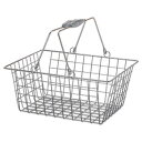 ワイヤーバスケットM (30×24×14.5cm) 【 ストレイジバッグ 洗濯物入れ ランドリーバスケット 洗濯カゴ 収納 ボックス 洗濯かご ストレージバッグ...