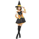 コスプレ 仮装 ウィッチレディ マーガレット 【 コスプレ 衣装 ハロウィン 仮装 コスチューム 可愛い 魔女 レディース 魔法使い 女性用 大人用 パーティーグッズ 余興 かわいい 】