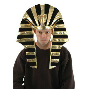 コスプレ 仮装 ツタンカーメン・キングキャップ 【 コスプレ ハロウィン パーティーグッズ かぶりもの 民族衣装 エジプト 変装グッズ ハロウィン 衣装 海外民族衣装 プチ仮装 帽子 ヘッドピース ハット 】