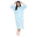 【取寄品】 SAZAC(サザック) カラフルバルーンシナモロールワンピース サックス レディスM〜L 【 レディース 上下セット サンリオ ファッション ルーム...