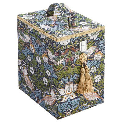 アクアフラワー メイクボックス バード＆ストロベリー 【 メイク用品 化粧品 収納 コスメボックス 】