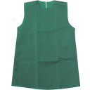 【取寄品】 衣装ベース(ワンピース) 着丈90cm 緑 【 運動会用品 ユニフォーム 小学生 競技用グッズ 】