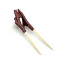 箸ぞうくん左用赤(19cm) 【 福祉用品 介護用品 食事用品 】