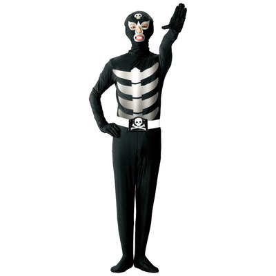 コスプレ 仮装 ネオブラックスカル戦闘員 5人衆 【 パーティーグッズ ショッカー コスチューム 男性用 ハロウィン 悪役 余興 大人用 衣装 メンズ 】