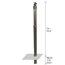 【取寄品】 エラスト屋外手すり 受支柱No.3069 【 福祉用品 介護用品 住宅関連用品 】
