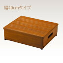 【取寄品】 玄関台高さ調節付き 幅40 【 介護用品 住宅関連用品 福祉用品 】