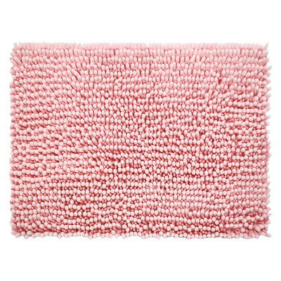 【取寄品】 めっちゃ吸う！抗菌&ボリュームバスマット 45×60cm ピンク 【 お風呂用品 お風呂グッズ バス用品 足拭きマット 】