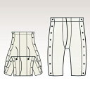【取寄品】 ロンパン紳士用 Mサイズ 【 福祉用品 衣類 介護用品 】