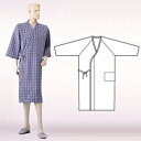 【取寄品】 ガーゼ合わせ 秋冬用 紳士 M ブルーMサイズ 【 衣類 介護用品 福祉用品 】