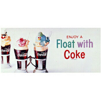 コカ・コーラ ブランド ポスター Float With Coke 【 コカコーラ 雑貨 インテリア雑 ...