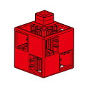 【取寄品】 Artecブロック 基本四角 100ピース 赤 【 おもちゃ 幼児 教材 オモチャ 知育玩具 】