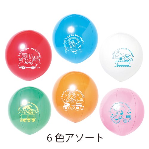 あす楽12時! 【ゴム風船】レッツアニマルモンスターパンチ風船 6色アソート吹き後40cm50個入り/袋【PAS30012】