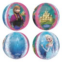 【アルミバルーン】アナと雪の女王オーブスフローズンスノーフレークス1枚 frozen 【ANG29816】【メール便OK】