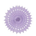 PGハンギングペーパーファンデコレーション ライラック【PG290566】 誕生日 バースデー 装飾 イベント ペーパーアイテム ポンポン ボンボン 飾り ハン...