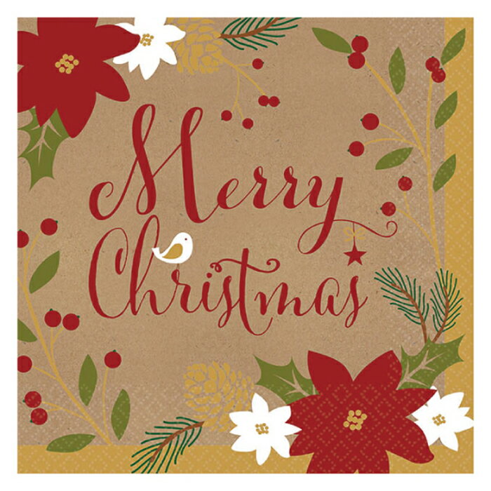 PGビバレッジナプキン メリーリトルクリスマス1パック【PG701557】