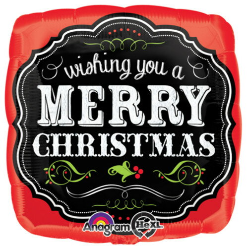 【お得バルーンパック】17” SHPメリークリスマスチョークボード【5枚1パック】ANG29391