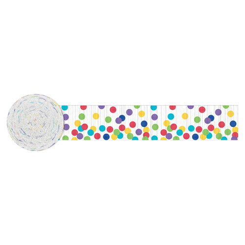 pg パーティー飾り クレープストリーマー マルチドッツ pg18000