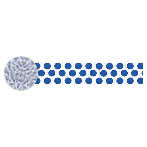 pg パーティー飾り クレープストリーマー ドッツブライトロイヤルブルー pg185050105