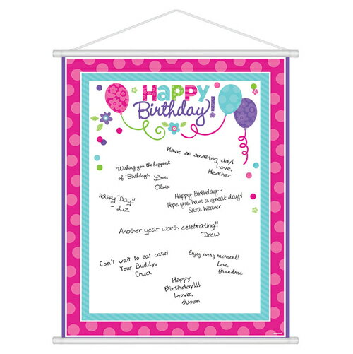 pgカスタマイザブルスクロールサイン パープル&ティール pg270156