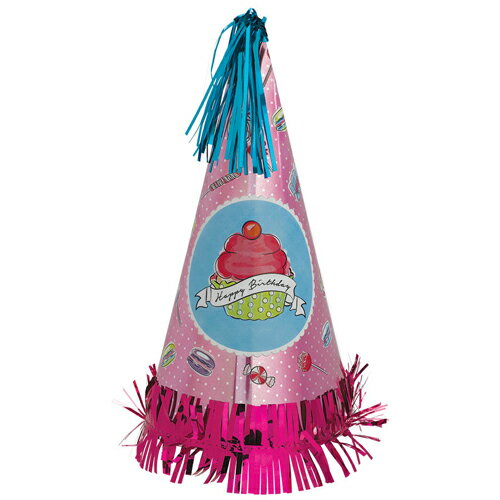 パーティーグッズ ラージフォイルコーンハット スウィートパーティ パーティーグッズ 250515