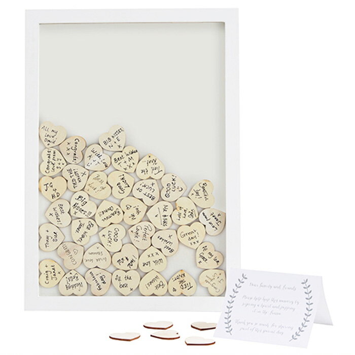 【結婚式 二次会 パーティー】ボーホー ゲストブック ドロップトップフレーム【ジンジャーレイ】【ginger ray】【GGRBH-738】