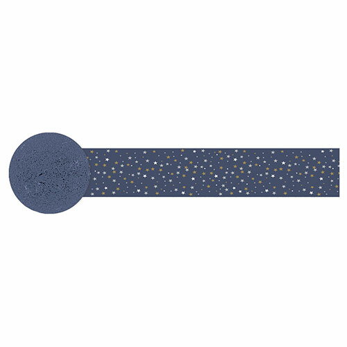 【誕生日 パーティ— 飾り パーティーグッズ】PGクレープストリーマー ネイビースターズ PG186515