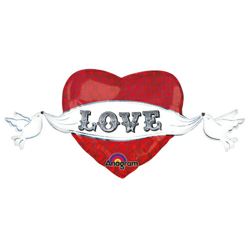 【お得バルーンパック】LSHPラブダブズドッツ&タペストリー【5枚1パック】ANG25537【メール便OK】