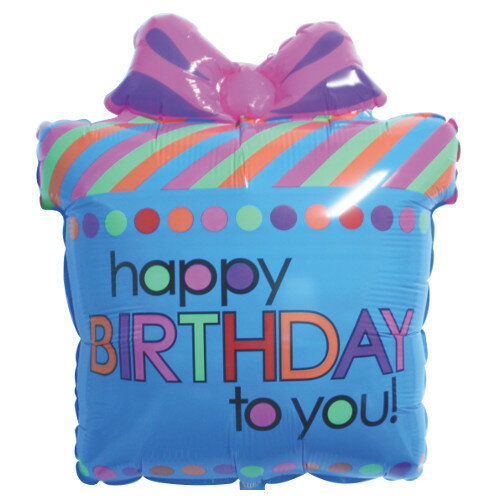 【お得バルーンパック】27インチ マイティー バースデー プレゼント【5枚1パック】BLT35012【メール便OK】