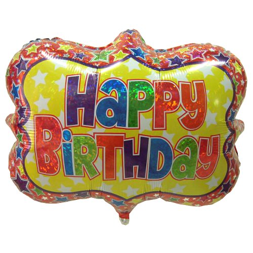 【お得バルーンパック】30インチ オールネイトフレームバースデー【5枚1パック】BLT85823【メール便OK】