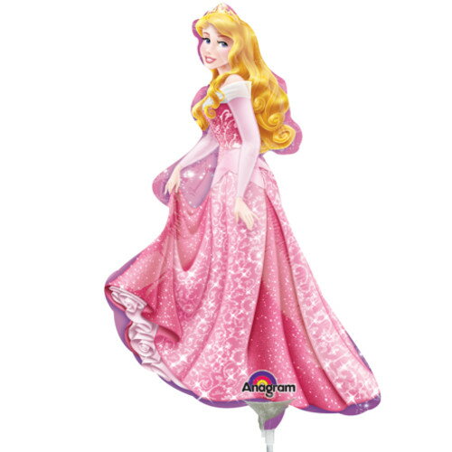 【スティックバルーンお得パック】【10本入り】ミニSHP プリンセススリーピングビューティ