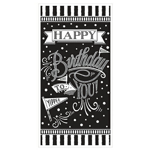 【誕生日 パーティー 飾り】PGバーティカルジャイアントパーティーサインバナープラスチック チョークボードバースデー PG120253