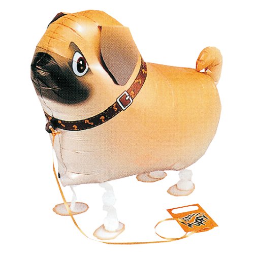 お散歩バルーン 風船 パグ10枚入り SAG02298