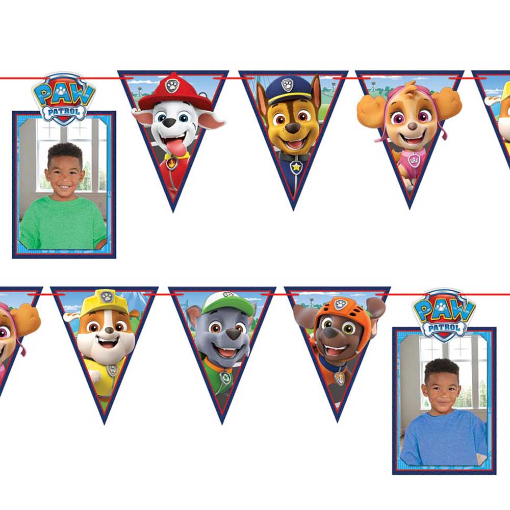 【誕生日 パーティ— 飾り パーティーグッズ】 222441 フォト バナー『パウパトロール』 パウパトロール パーティーグッズ おもちゃ 玩具 ロ...